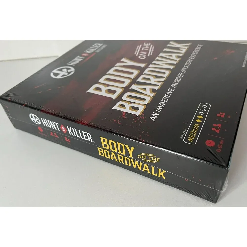 Sealed/NWOT Hunt a Killer: Body on the Boardwalk boardgame
